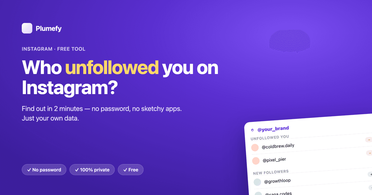 How to See Who Unfollowed You on Instagram (Free, No Password) — cover image