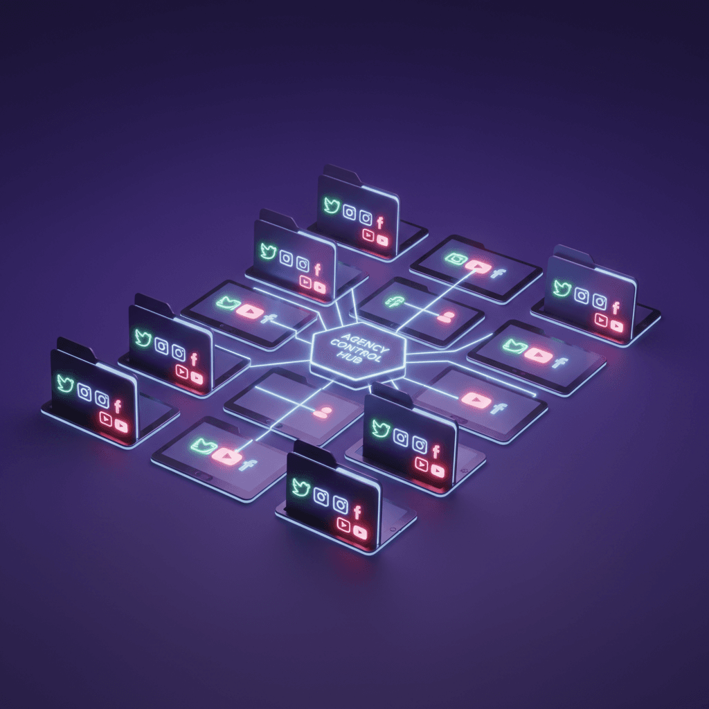 How Agencies Manage Dozens of Client Social Accounts — cover image