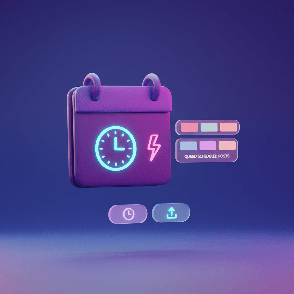 Schedule or post now: a creator's playbook — cover image